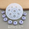 L-sized 8-hole blueberry mold, semi-transparent