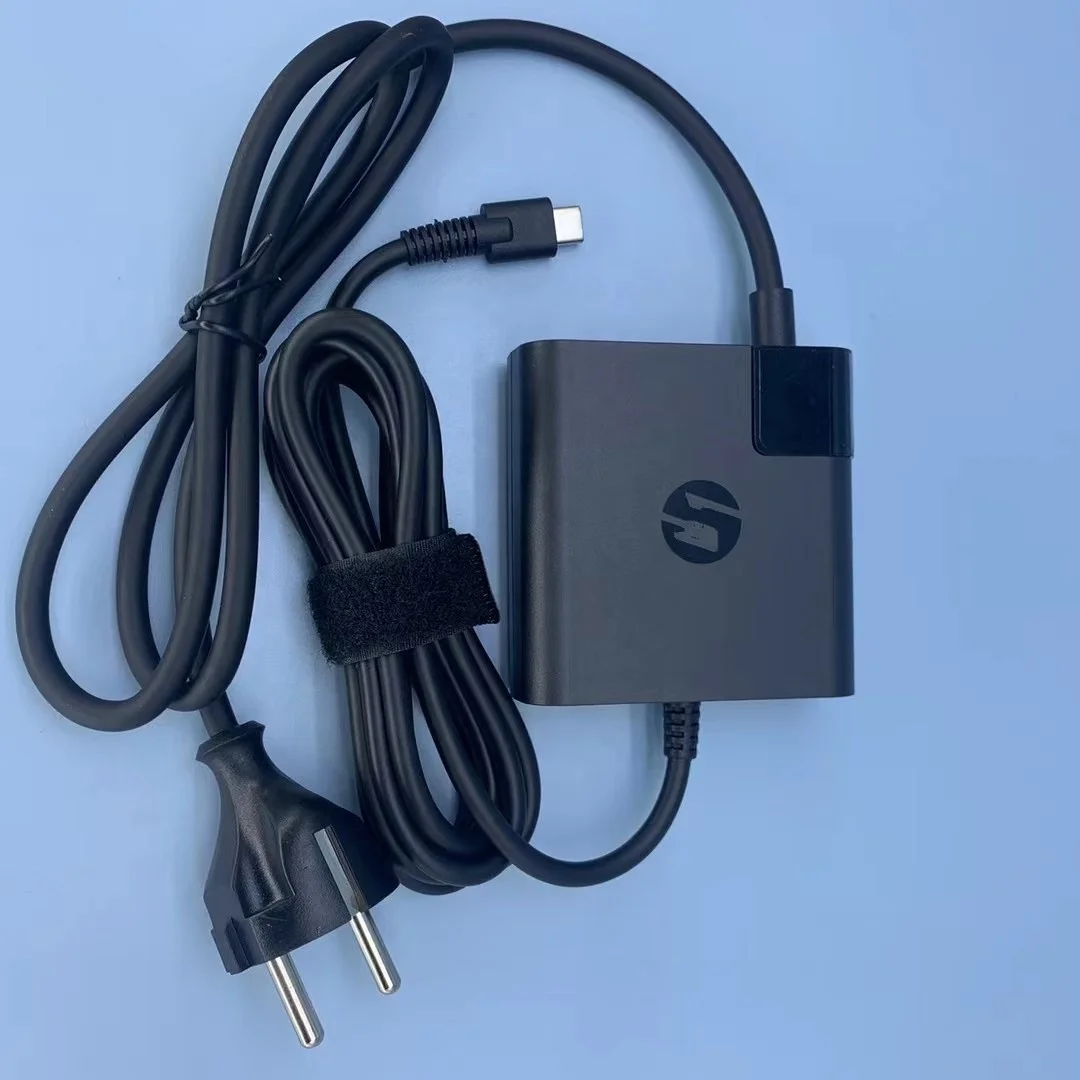Chargeur USB-C 65W Pour HP - Compatible 860065-002 860209-850 TPN-CA06 X2 1012 G2 X360 - Occasion