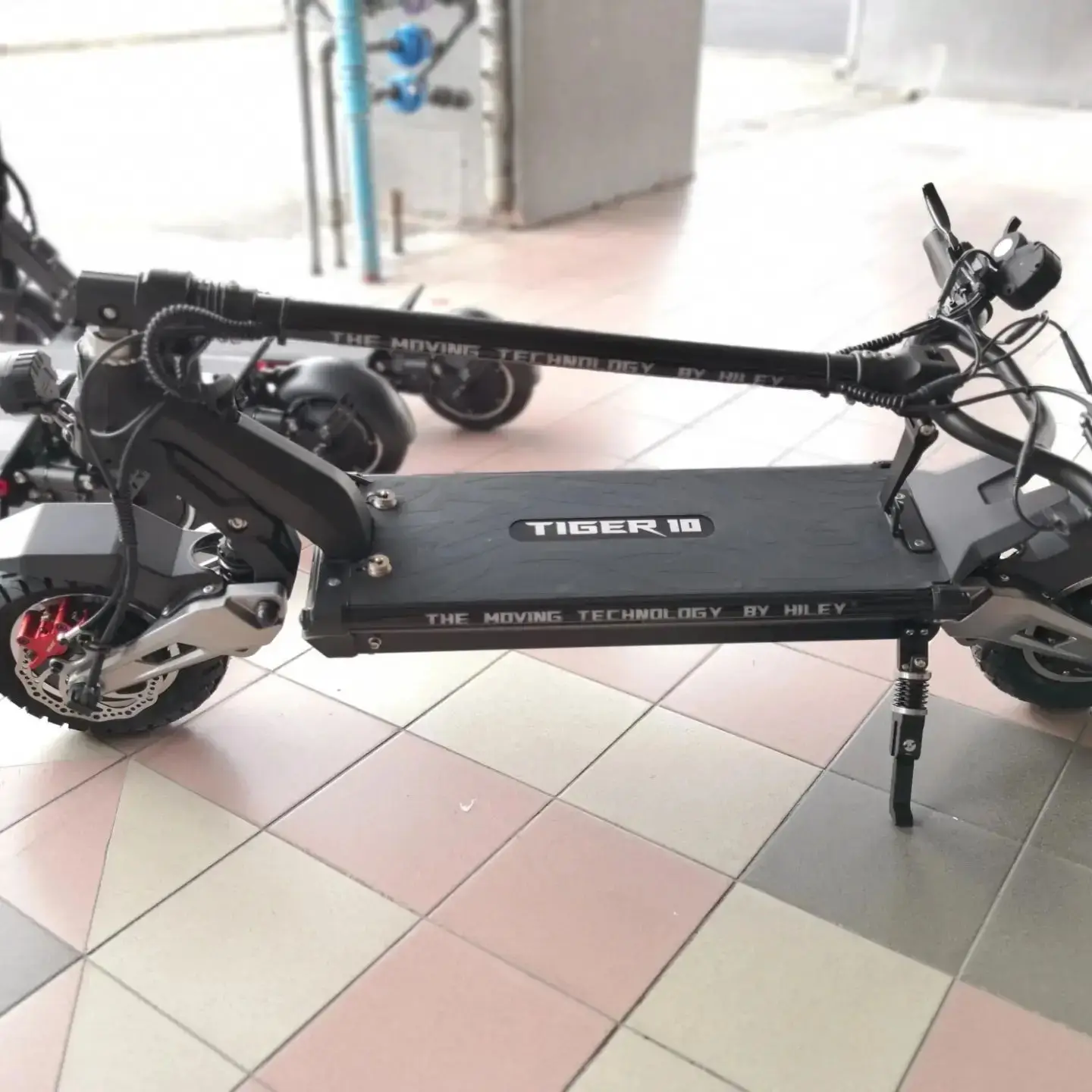 2022 hiley tiger 10 pro Plus электрические скутеры 1200 Вт * 2 двухмоторный складной электрический скутер для взрослых