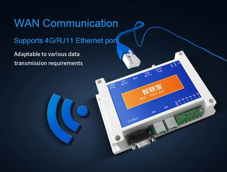 Internet Communication Controller Stable Transmission Controller LoRa Communication IoT Control Cabinet ...
