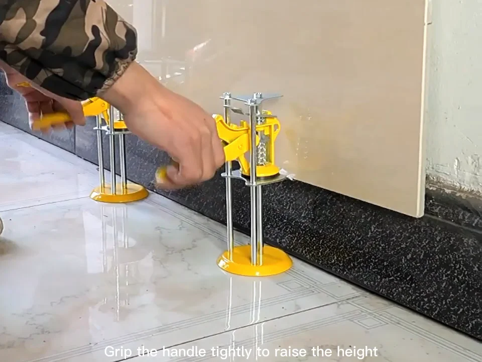 Manual Lifting Positioning Pad Ceramic Wall Tile Leveling Regulator