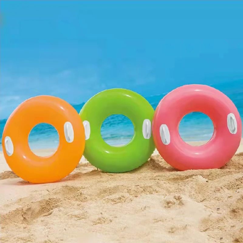 Intex 59258 Three Colors Float Water Play Handle Inflatable Swim Ring