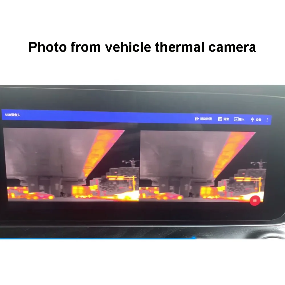 Muv3 Typec Usb Infrared Night Vision Thermal Imaging Vehicle Camera
