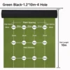 Green-1.2m*10m-4 Hole