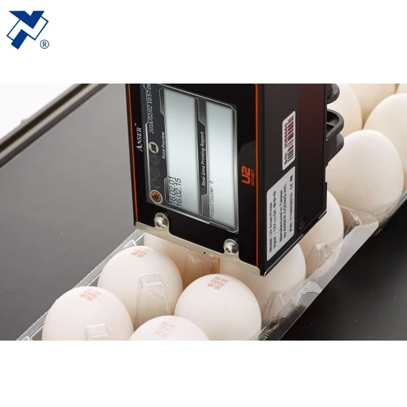 U2 Anser Portable Mini Smart Online Batch Coding Machine for Horizontal Flow Wrapper and VFFS Sachet Packaging Machine