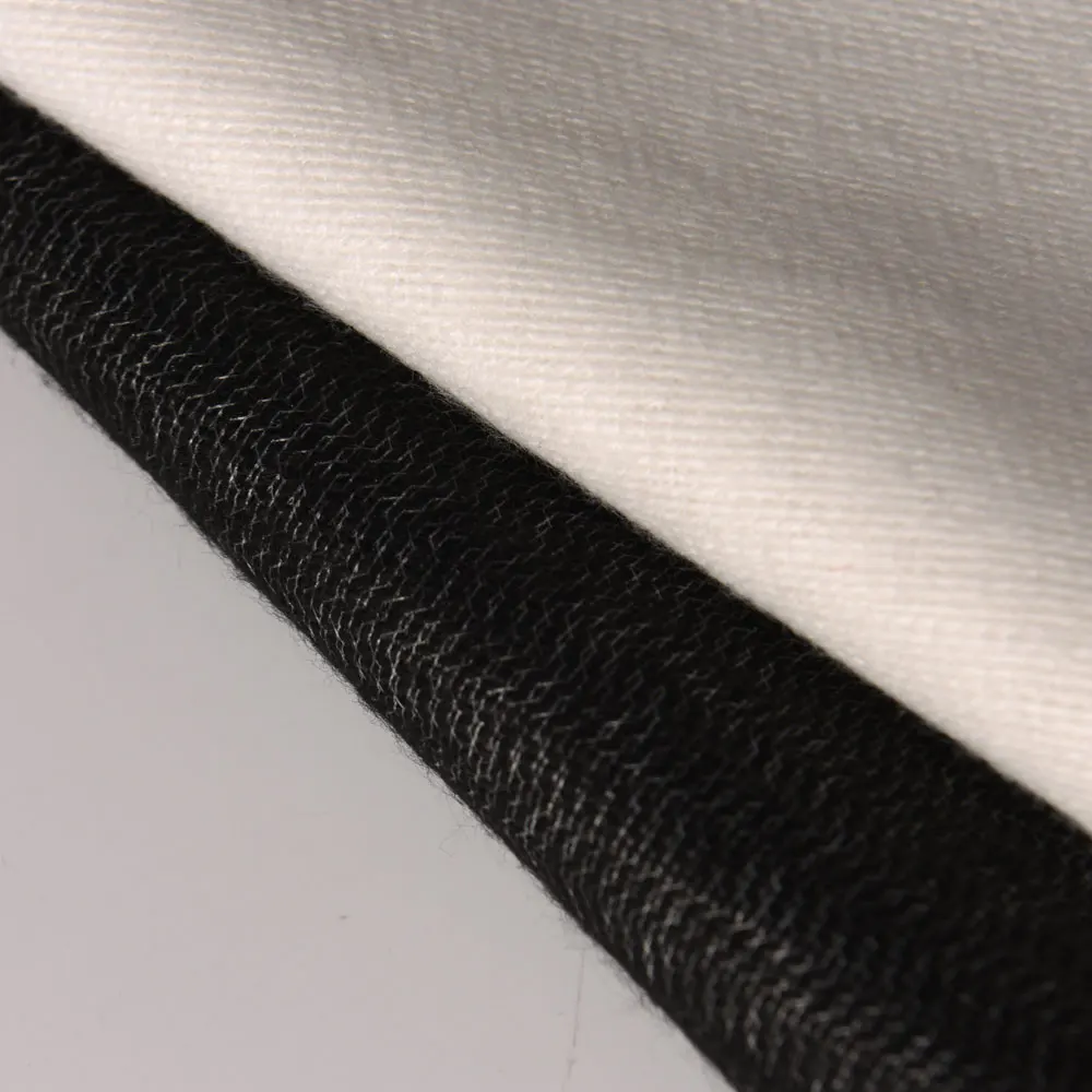 Factory Raschel Brush Weft Overcoat Woven Interlining Fabric For Suits