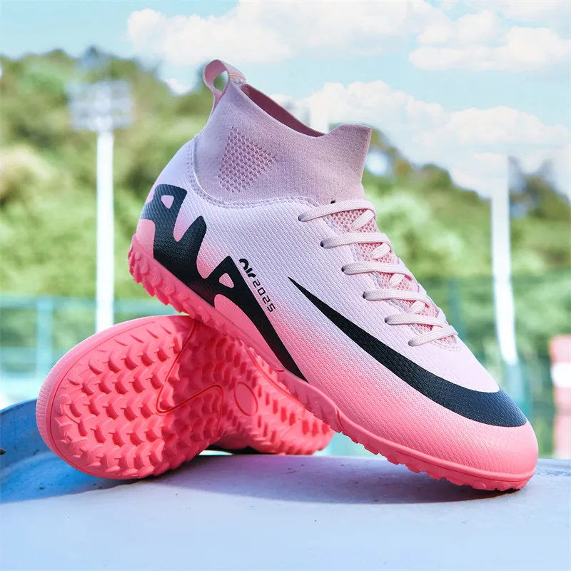 Shoes Pink Indoor Superfly Indoor Soccer Shoes 2024 Turf Indoor Soccer Shoes  Football Cleats Original Superfly