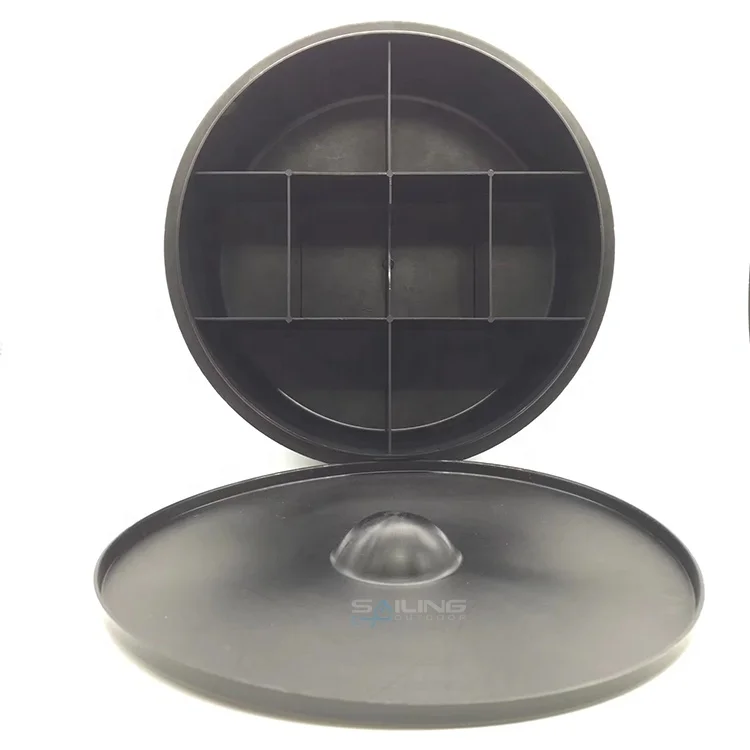8 Inch Round Fishing Tackle Waterproof Box - Kayak Accessories 8 Inch Round Fishing Tackle Waterproof Box - Kayak Accessories