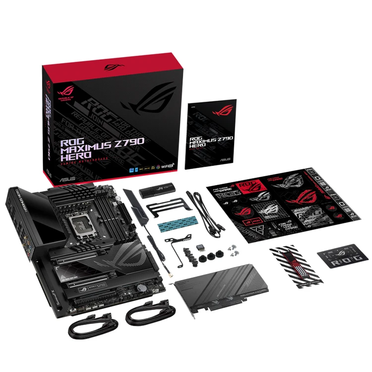 ASUS ROG MAXIMUS Z790 HERO Motherboard with Intel Socket LGA1700 support Intel 13th and 12th Core CPU ASUS Z790 Motherboard