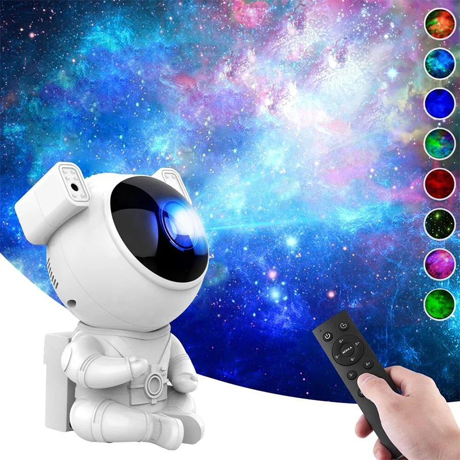 Astronaut Star Projector starry sky projector LED Nebula Sterren Space galaxy home decoration night light astronaut projector