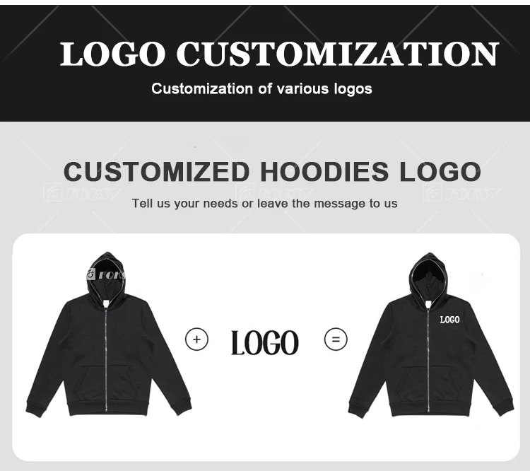 Men Custom Full Face Zip Up Hoodie Custom Logo Rhinestone Fullzip Free ...