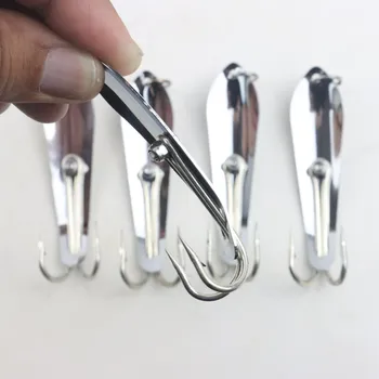 CHEERY Stainless Steel Casting & Trolling Fishing Spoon Lure for Carp & Bass-Ice & Float Fishing – Metal Jig – view 4