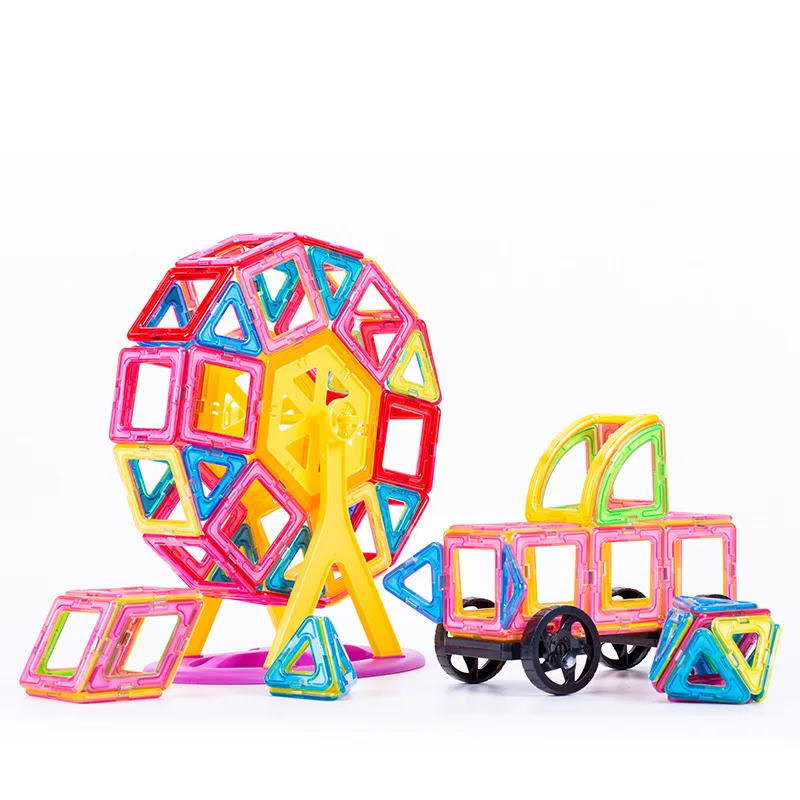 Diy Colorful Kids Tiles Magical Blocks Toy Children's