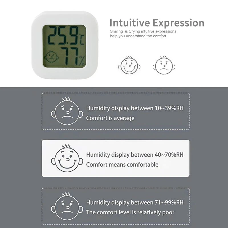 Cheap Mini Digital Room Home Thermometer LCD Digital Temperature Sensor Humidity Meter Thermometer