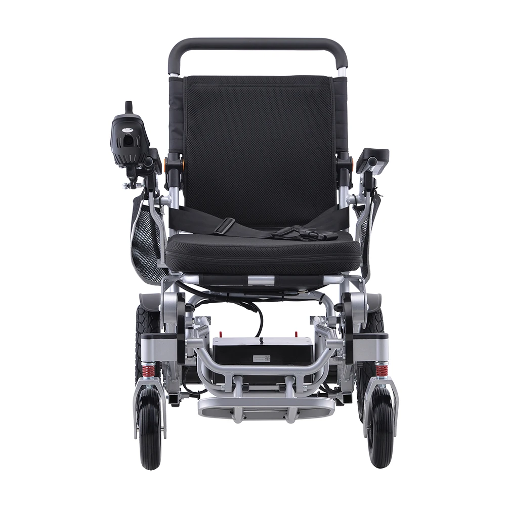 JJW-600111 Silla de Ruedas Eléctrica Plegable Ligera de Aluminio