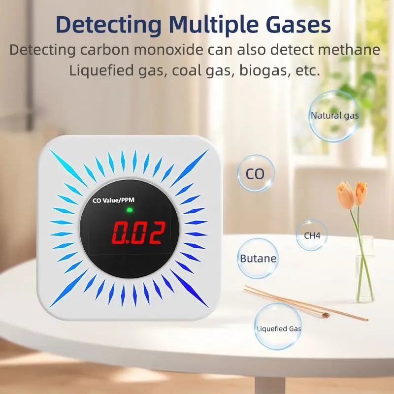 Portable Infrared Sensor CO Detector Gas Analyzer for Indoor Air Quality Monitoring Cheap Price Carbon Monoxide Analyzer