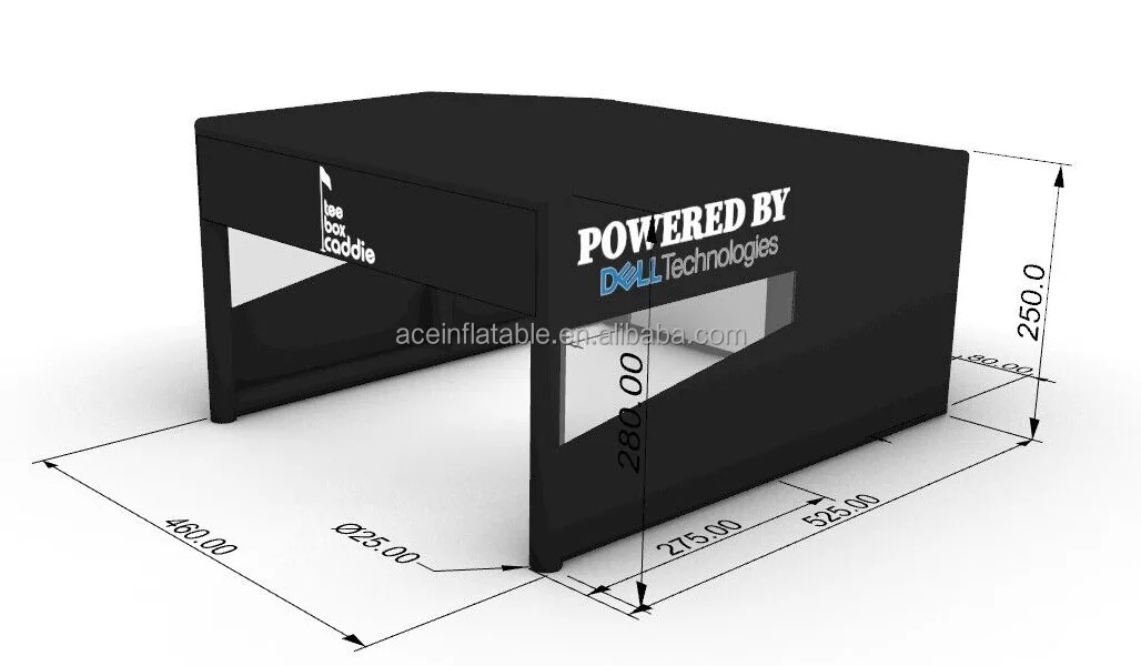 Portable Indoor Outdoor Golf Simulator Launch Monitor Inflatable Golf