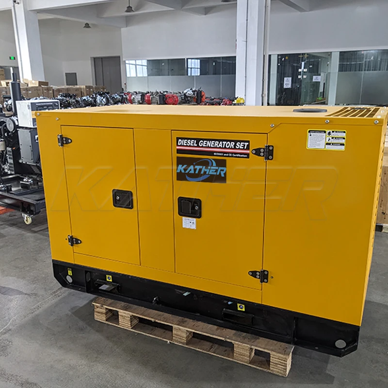 Dieselgenerator 30 kVA still und schallisoliert 30 kVA Generator Diesel Satz Super stille 15 kW 20 kW 50 kW 80 kW 100 kW Stromgenerator