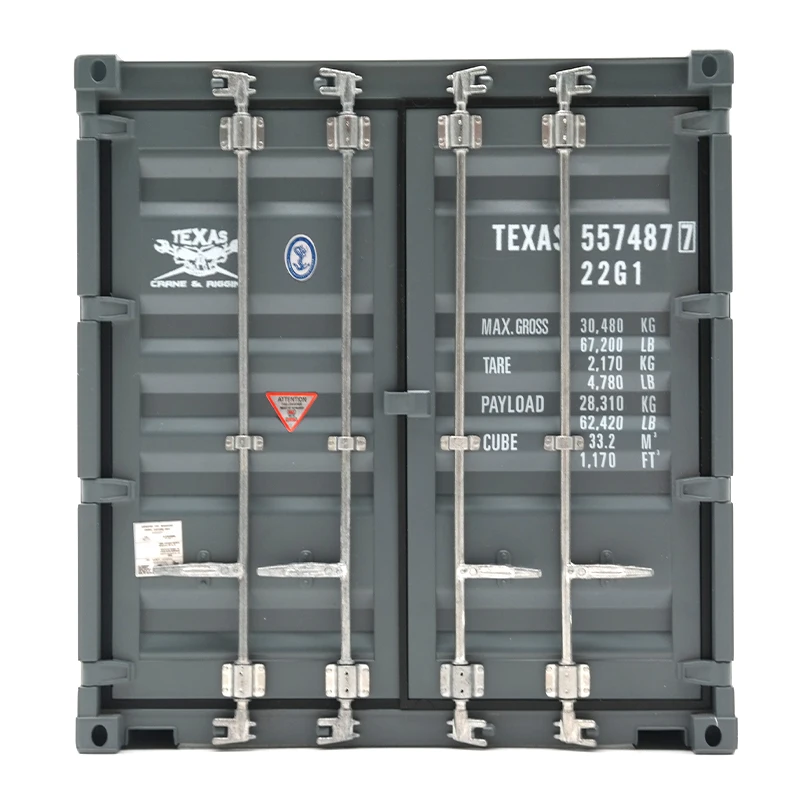 Customizable 1:20 Scale Shipping Container Ship Model Science & Engineering Toy for Teaching Logistics Present by Ocean