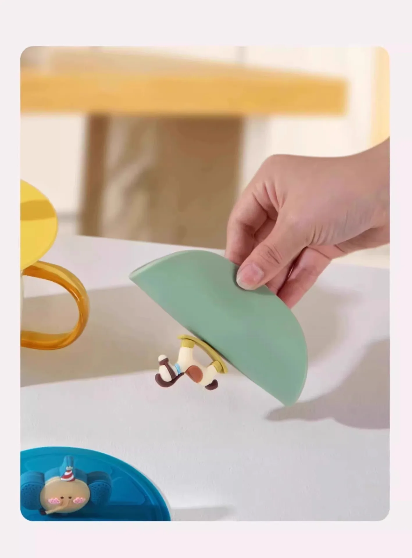 High Temperature Resistant Food Grade Silicone Universal Tea Cup Cover Dustproof and Water Resistant Mug Cover Accessories factory