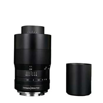 7artisans 60mm F2.8 Macro Lens APS-C for Fujifilm Olympus M43 Mirrorless Camera for R  M50Z6 Z7