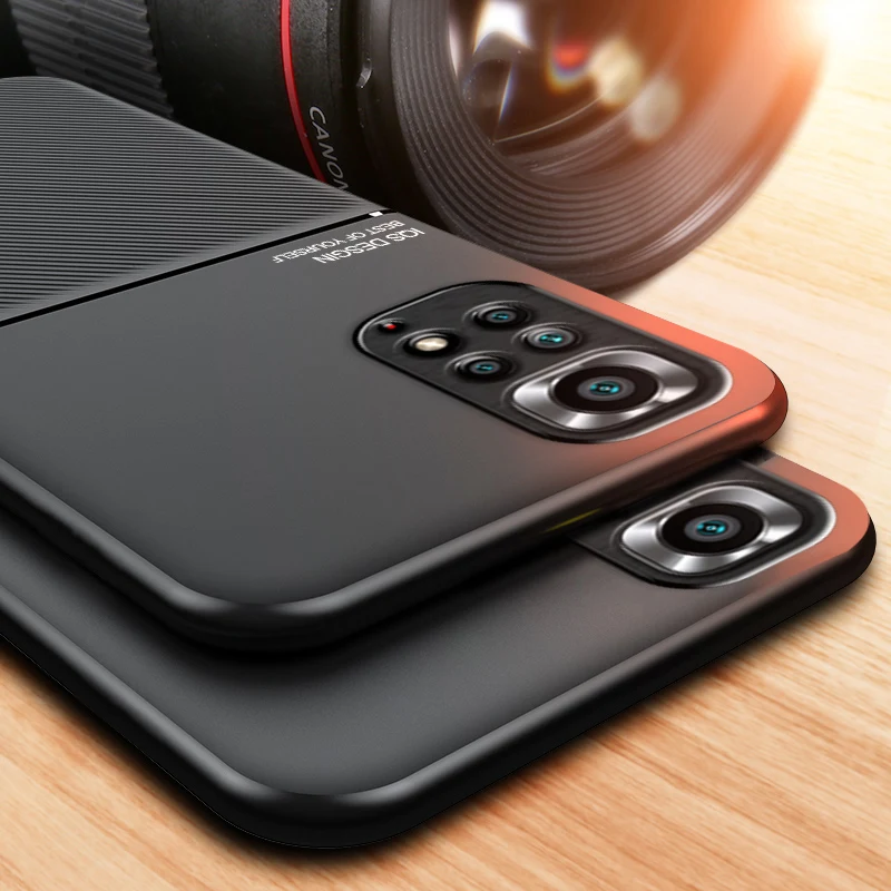 For Redmi Note 11 Pro 5G 11T Pro 11 4G Luxury Magnetic Phone Cases for iPhone 13 14 Pro Max Case for Samsung S22Ultra