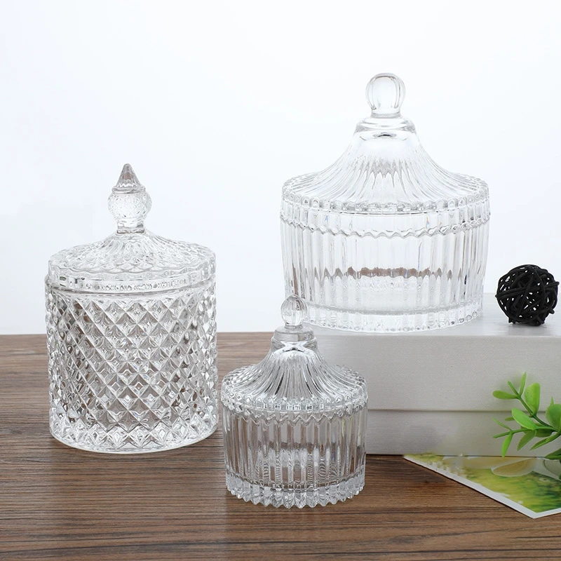 Wholesale Custom logo Luxury 4oz 8oz Elegant Empty Fancy Heat Resistant ...