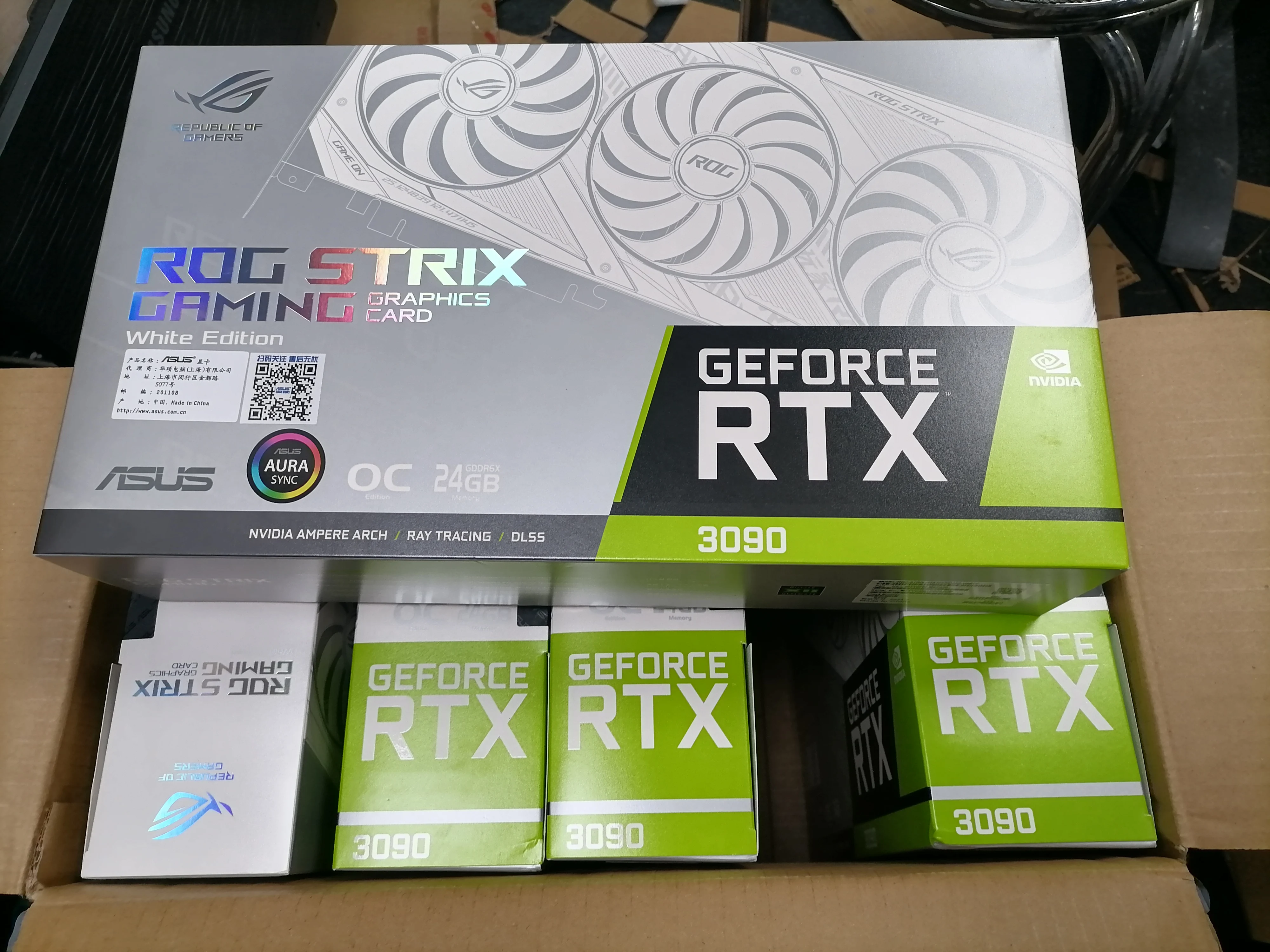 In Stock Wholesale Rtx 3070 3080 3090 Video Gpu Graphics Cards / Uesd