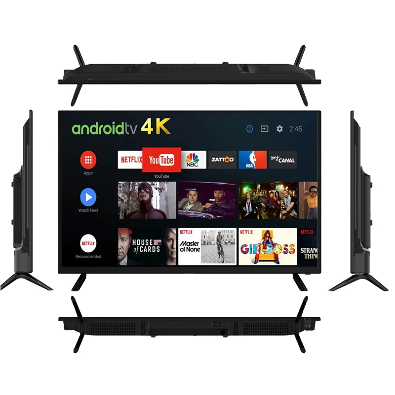 TCL 32 Inch Full Touch Screen 4K LED HDTV Android 14 Smart TV for