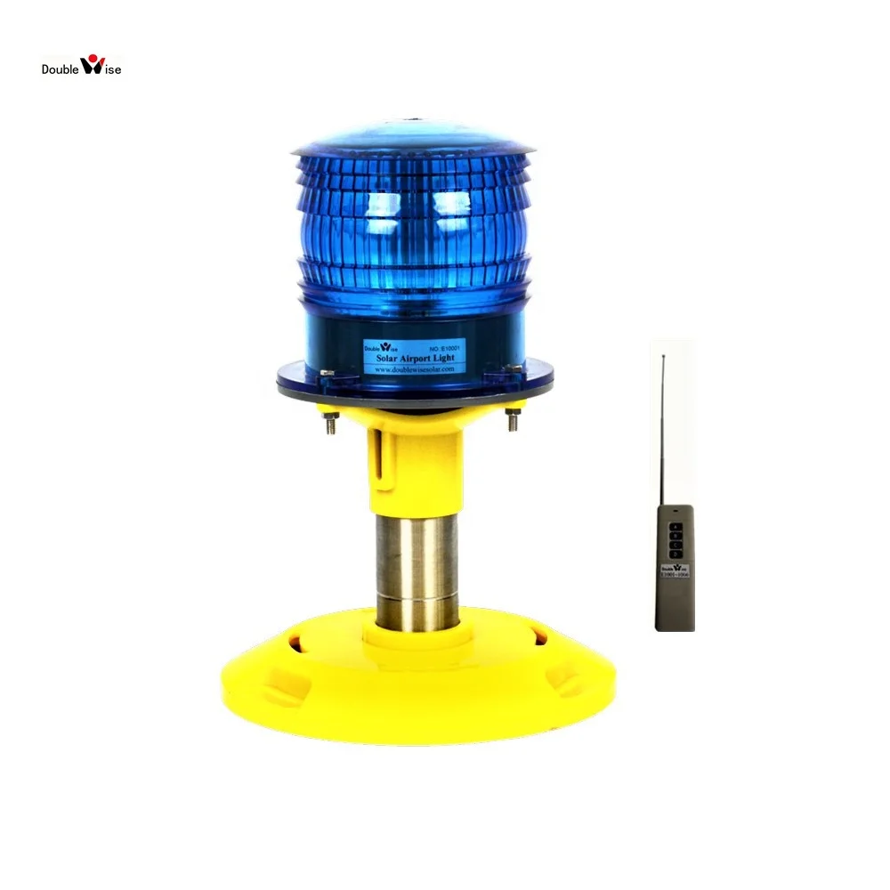 Solar Taxiway Edge Light for FAA Elevated Airport Runway Lighting at Good Cost Performance