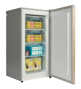 High Quality OEM Customized Color Cusmtomized Plug External Condenser Upright Freezer Home Office Fridge