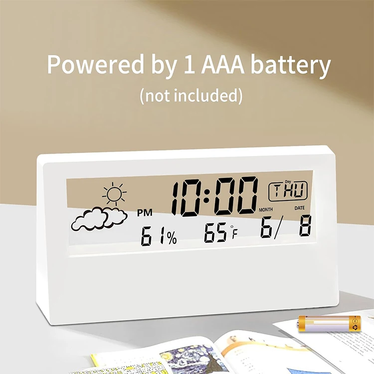 Versatile Usage Allow Them to Stay in Place Small Digital Alarm Clock