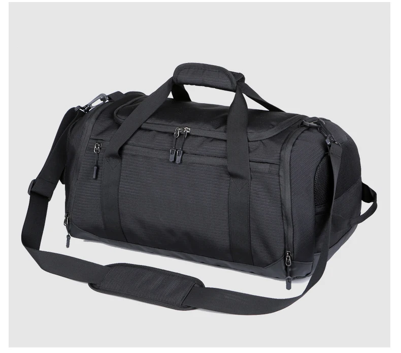 Polyester High Quality Men's Gym Bag Waterproof Custom Gym Bags With