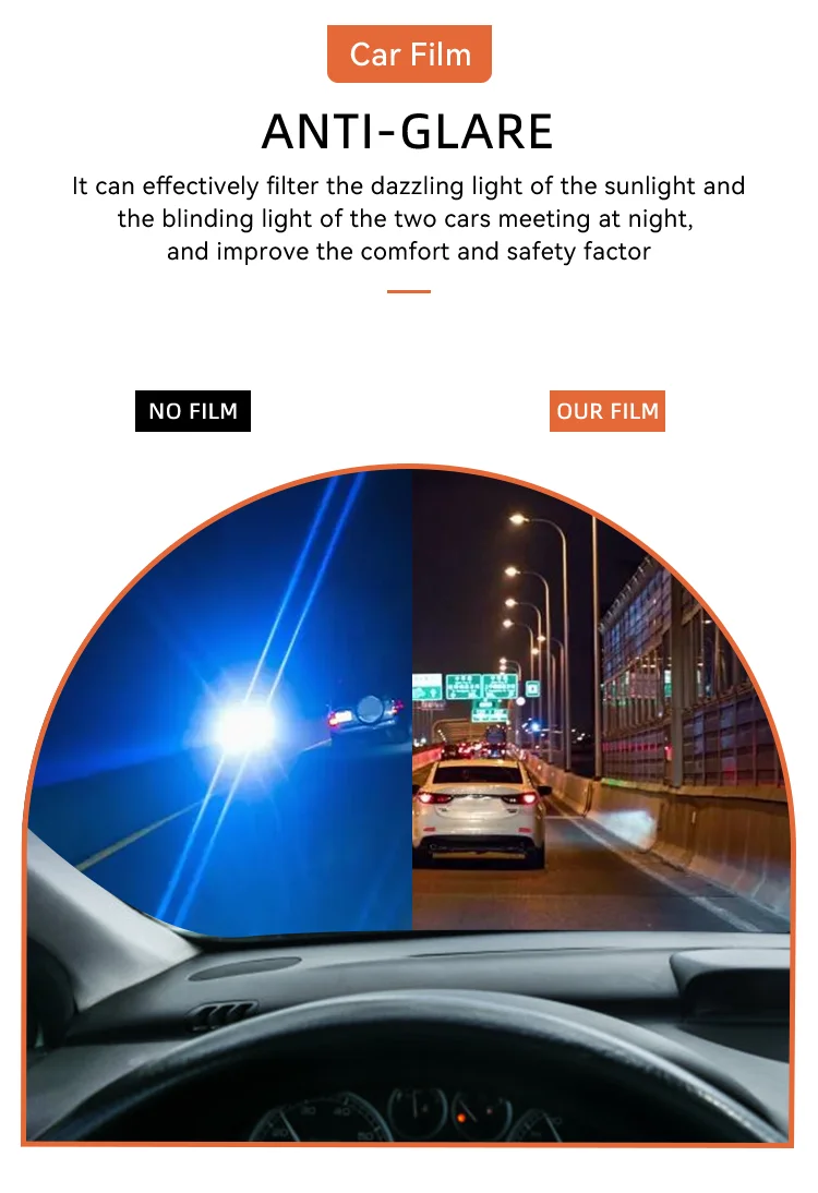 3m Nano Ceramic Car Window Film Uv Protection Heat Resistance, Oem