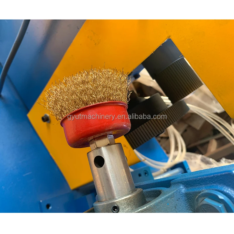 ユーザーへ ワイヤーツイストブラシマシンを作るスチールホイールトリミングブラシ用の全自動マシン Buy Steel Wheel