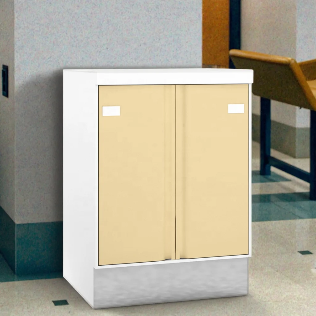 Heavy Duty Modern Hospital Double Door Undercounter Stainless Steel Storage Cabinet 800mm Medical Equipment Durable Lock System 6