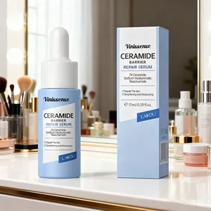 17ml Deep Hydrating Face Glowing Liquid Chemical Body Reduces Fine Lines Wholesale 7X Ceramide Barrier Repair Serum