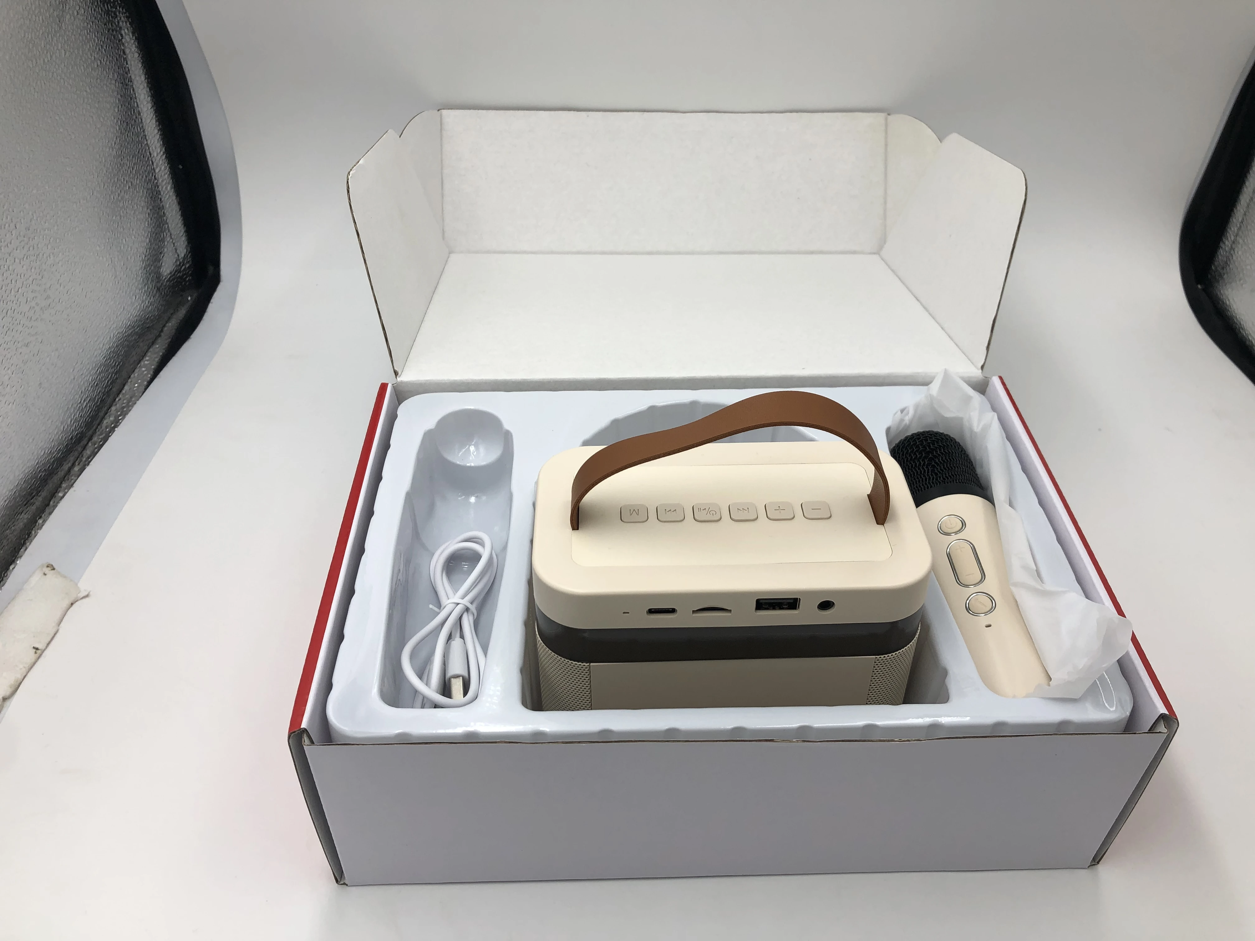 Мини портативный динамик для улицы мини-Колонка вечеринки бас HIFI BT с микрофоном Домашняя Беспроводная колонка