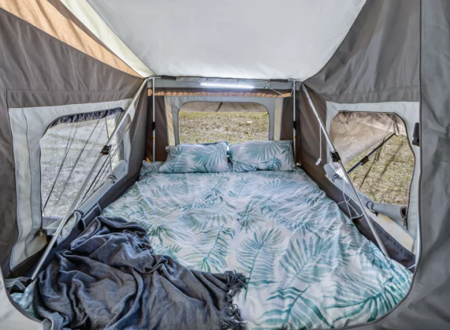 2023 Australian Caravan Rv Travel with Large Space and Allocation Motorcycle Camper Trailers for Sale