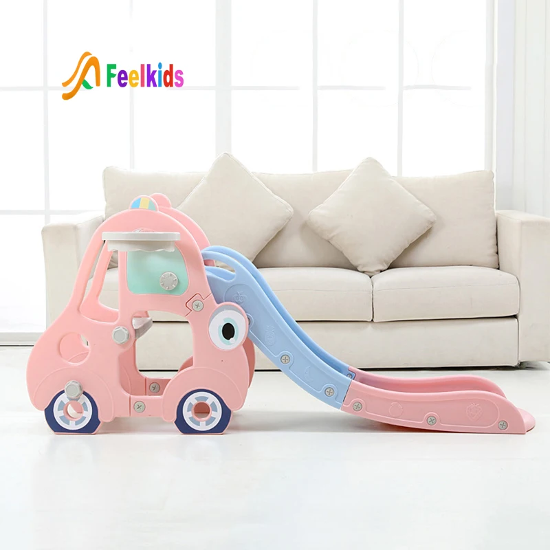 Feelkids Indoor Multi-Combination Baby & Kids Playhouse with Plastic Slides