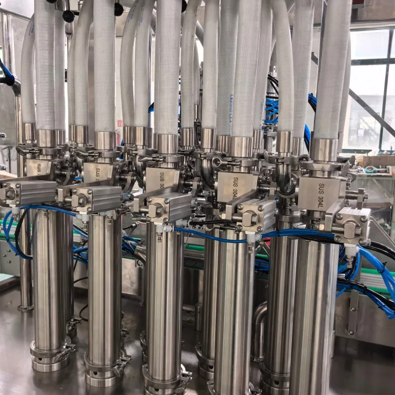 Automatic Food Bottles and Jars Filling and Capping Line for Chili Sauce, Honey, Ketchup, Peanut Butter, Jam manufacture