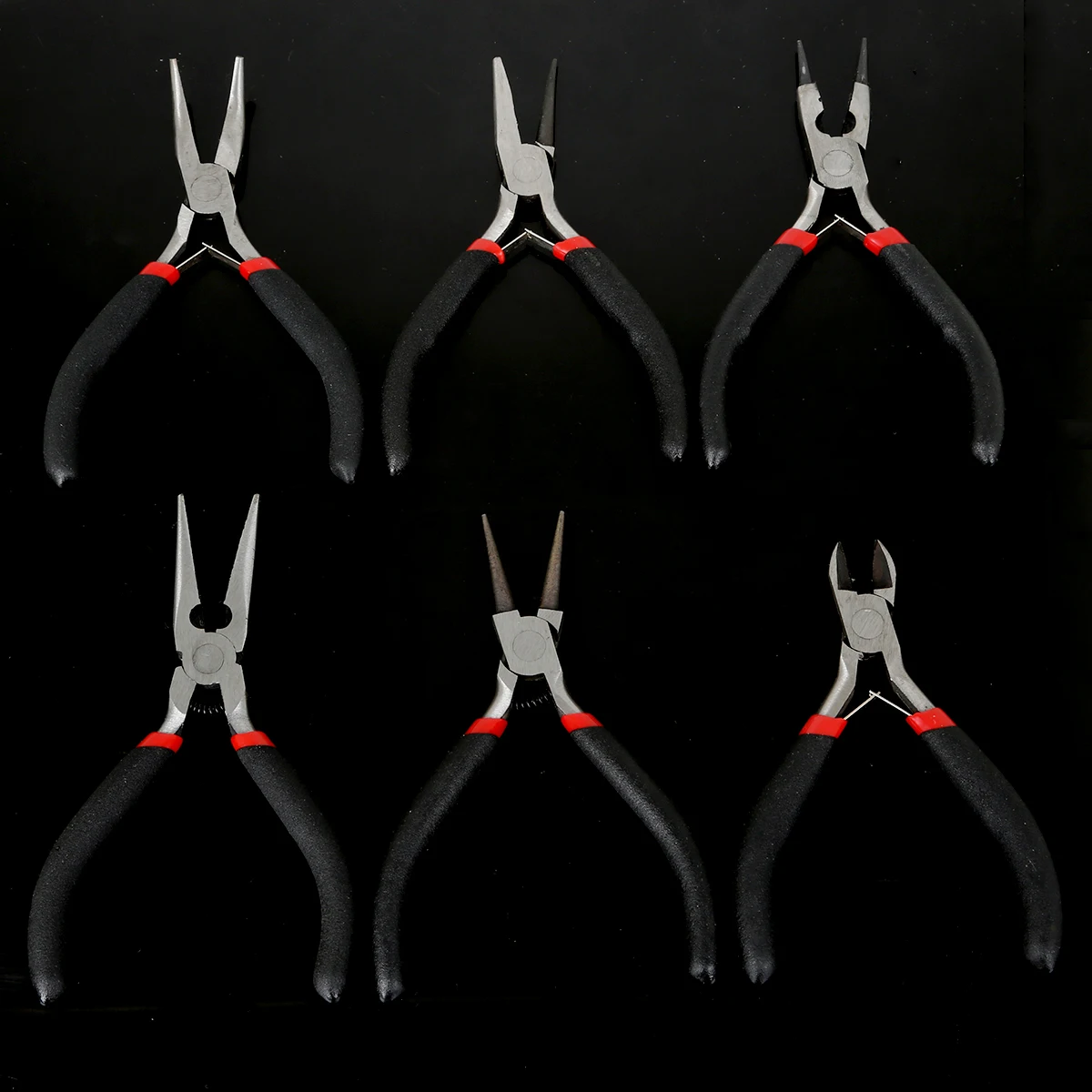 12 см плоскогубцы с двойной ручкой с черной ручкой инструменты для изготовления ювелирных изделий, yiwu