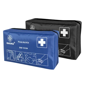 Gauke Customized OEM First Aid Kit Bag Supplier DIN13164 Automobile Medical Bag First Aid Kit Car First-aid Kit