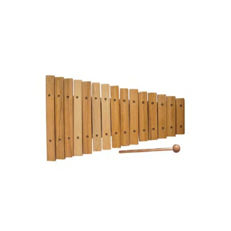 木制パーカッション楽器15-toneカラフルな木琴子供のための
