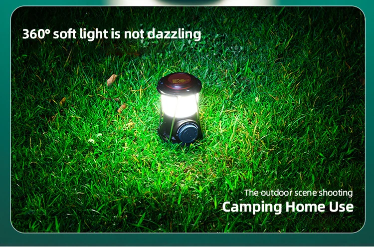 New Led Camping Lanterns Multiple Functions Portable Mini Rechargeable Magnetic Outdoor  Light Lanterns manufacture