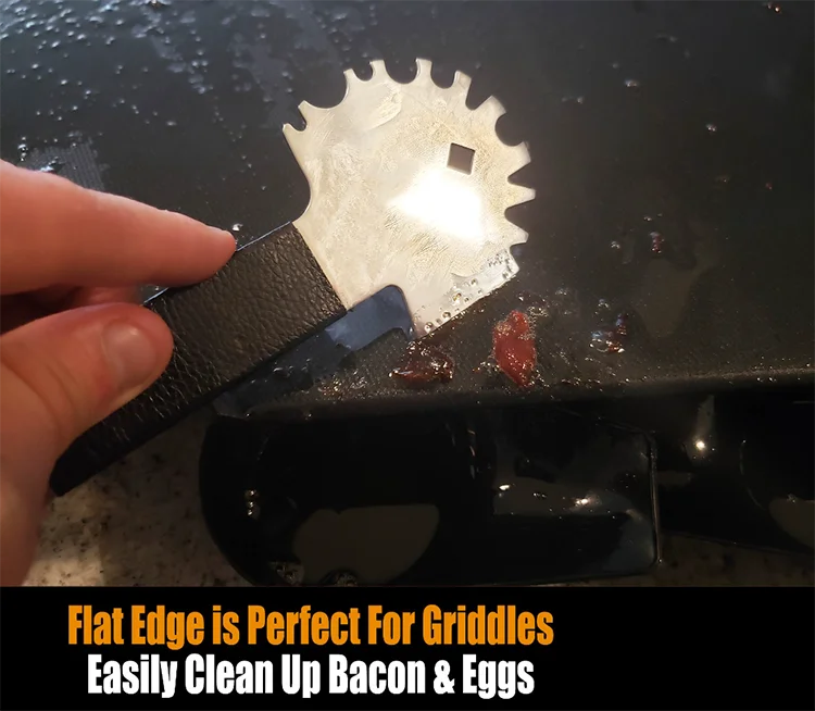 Manufactures Hot Sale Stainless Steel Bbq Cleaning Tools Durable Grill Cleaner Grill Scraper