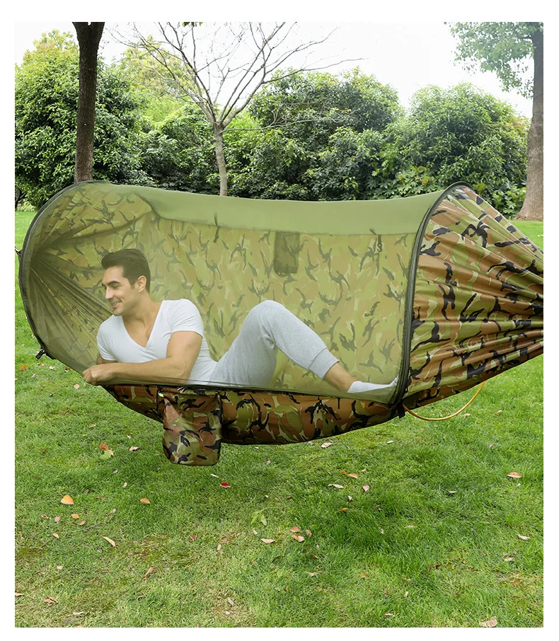 IRONDONKEY Nylon Hammocks 290 140cm Anti Rollover Hammock