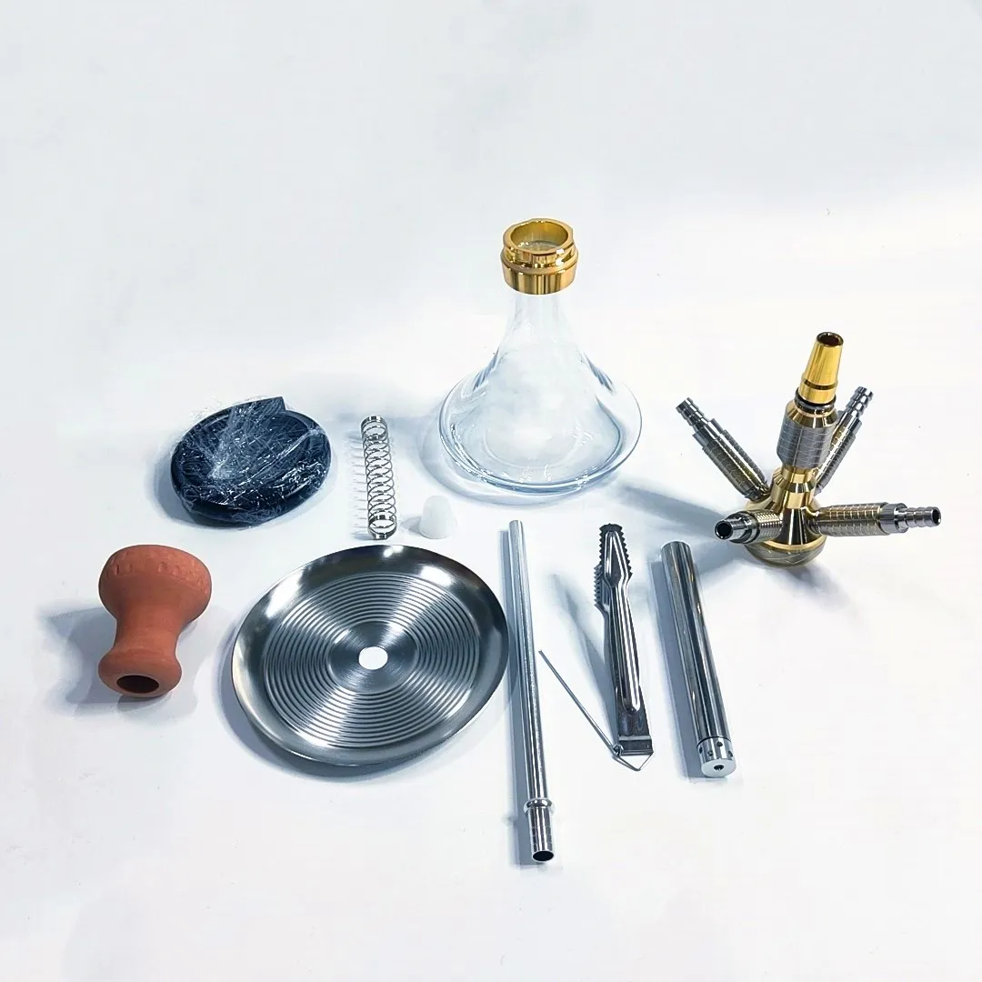 2021 New Model High Quality Popular Full Set Hookah Shisha with 4 Hose