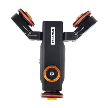 YELANGU Motorized Double Rail Track Mini Dolly Slider for DSLR Camera detail image