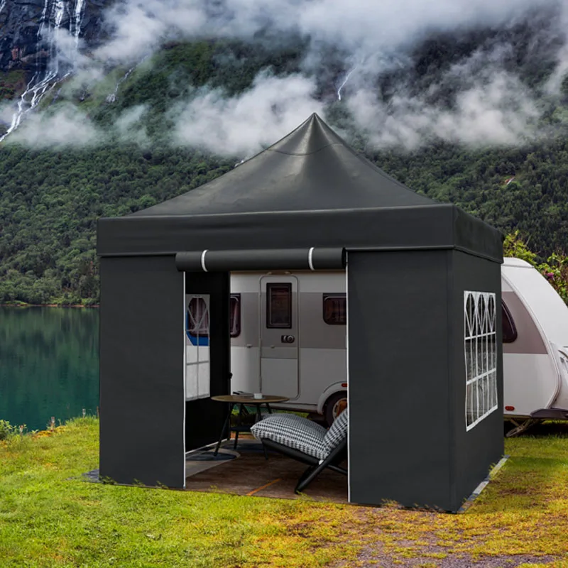 Folding Shade Cloth Tent Advertising Thickened Dustproof Retractable